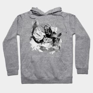 violin warrior Hoodie